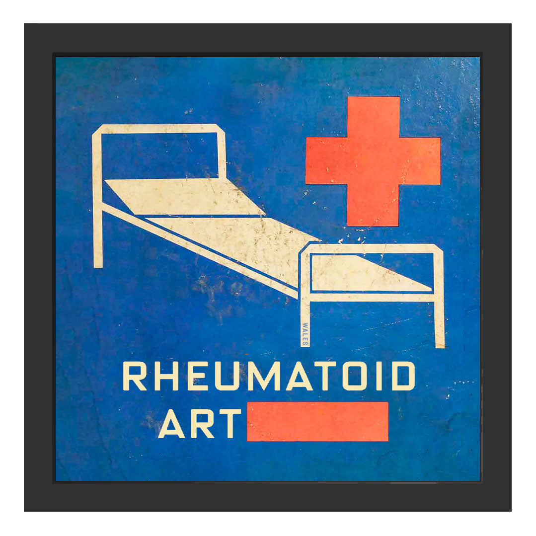 Rheumatoid Art Felt Print