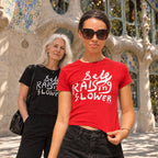 Self Raising Flower T-shirt