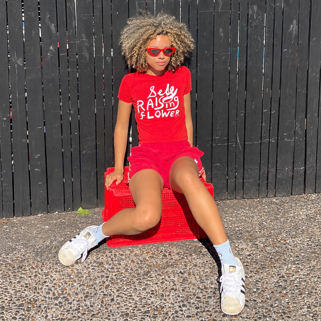 Self Raising Flower T-shirt