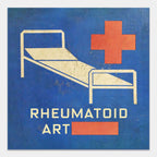 Rheumatoid Art Felt Print