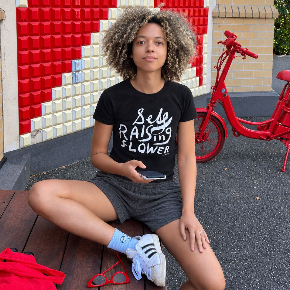 Self Raising Flower T-shirt