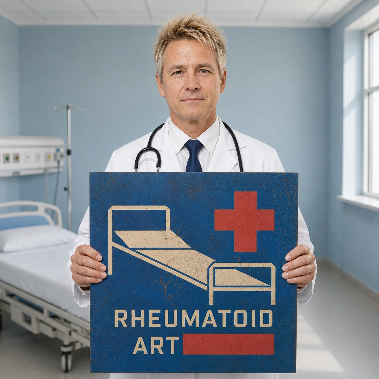 Rheumatoid Art Felt Print