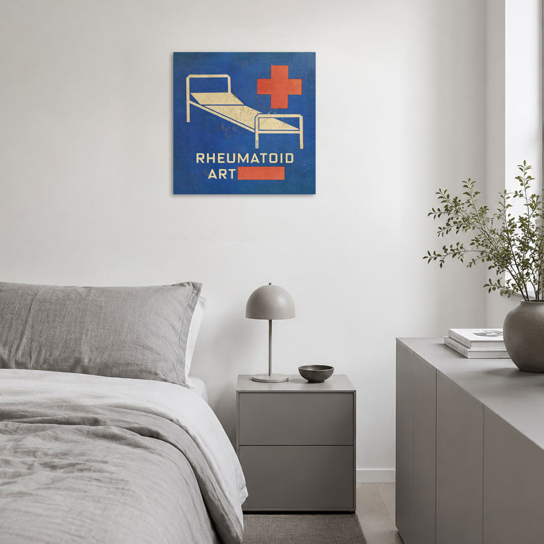 Rheumatoid Art Felt Print