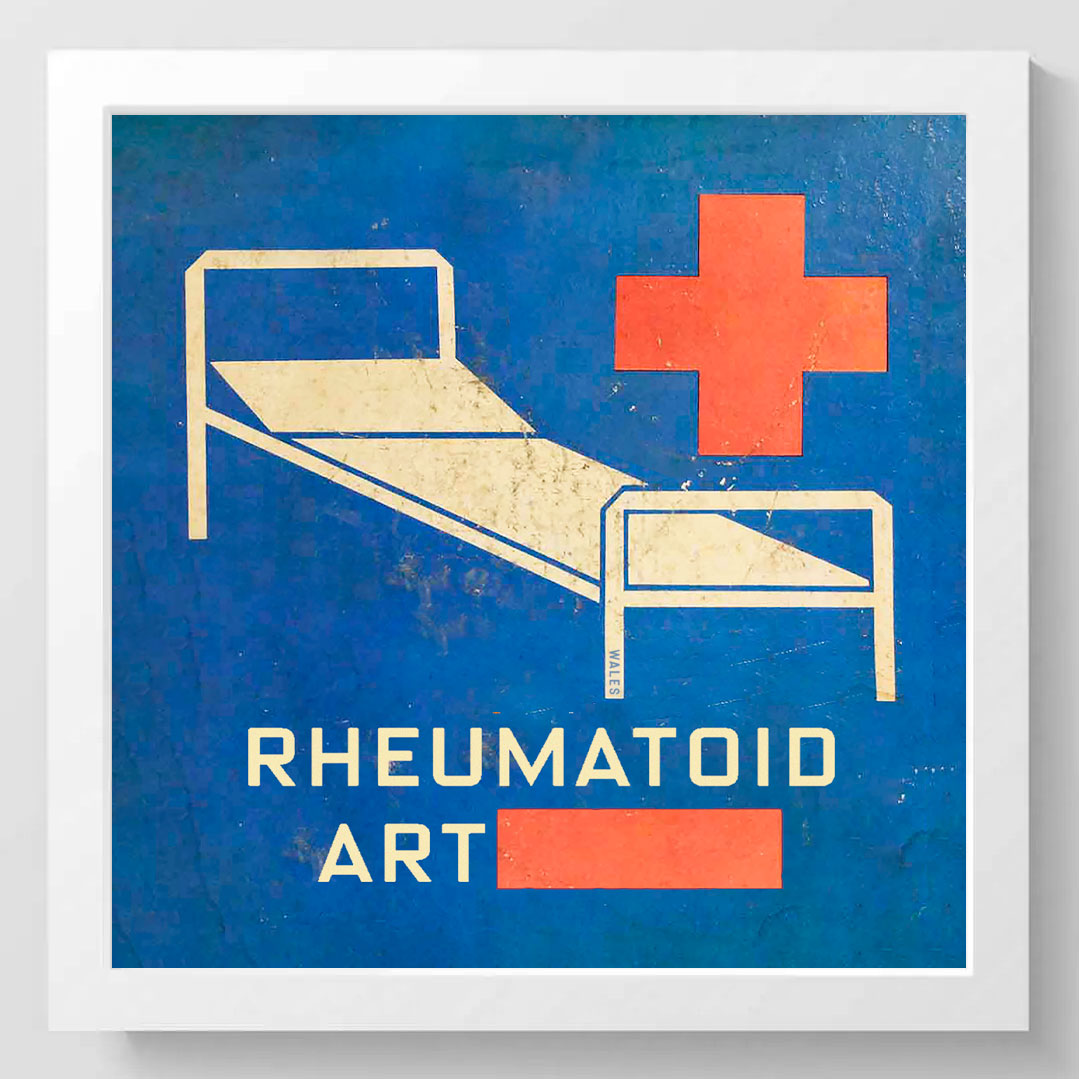 Rheumatoid Art Felt Print