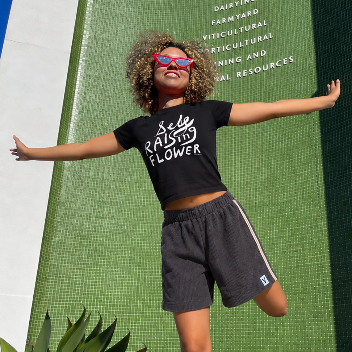 Self Raising Flower T-shirt