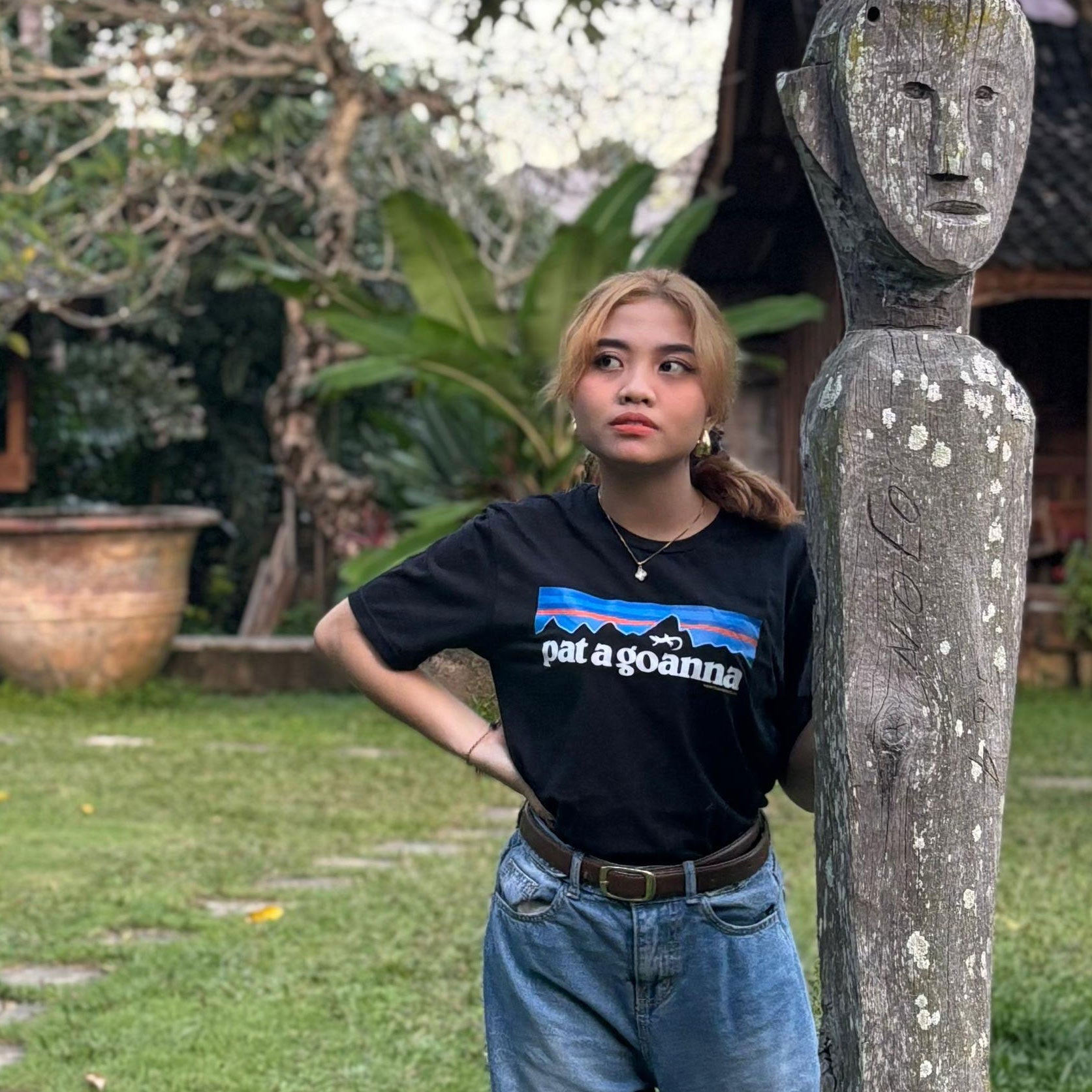 Pat A Goanna T-shirt (DTG)