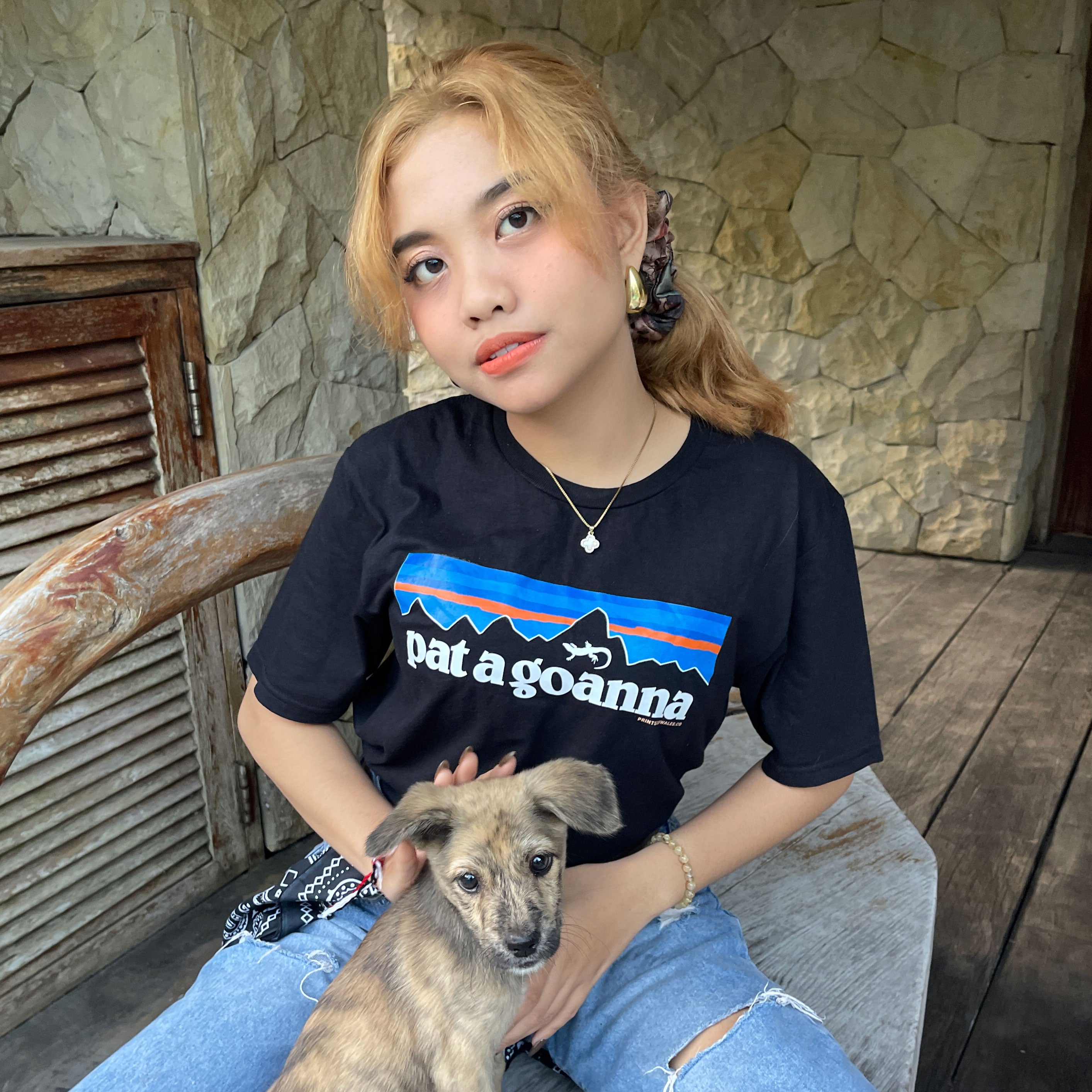 Pat A Goanna T-shirt (DTG)